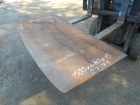 Steel Plate 1.500 Mtrs  x 0.680 Mtrs x 15mm Mild Steel  #p27179