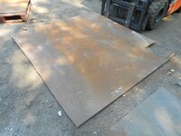 Steel Plate 2.160 Mtrs  x 1.660 Mtrs x 10mm Mild Steel  #p27190