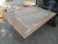 Steel Plate 1.485 Mtrs  x 1.270 Mtrs x 20mm Mild Steel  #p27186