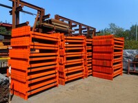 Pss/planned Storage Pallet Racking Cross Bar  1.350 Mtr  75 mm x 50 mm Open Beam  Used Grade 1  Industrial Steel Racking - Not Link 51, Redirack, Dexion, or Stakrak