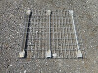 Used Pallet Racking Wire Mesh Shelving 900mm x 994mm Galv - Decking / Shelving / Shelf / Shelves