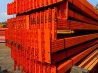 Dexion Pallet Racking Cross Bar  2.790 Mtr  110 mm x 50 mm Closed Beam  Used Grade 1  Industrial Steel Racking - Not Link 51, Redirack, Planned Storage, or Stakrak