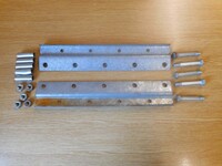 Used Dexion Pallet Racking Splice / Splicing Kit Galvanised Single
