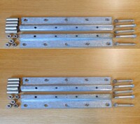 Used Dexion Pallet Racking Splice / Splicing Kit Galvanised Pair
