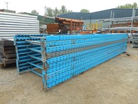 Dexion  Pallet Racking Upright Frame  4.800 Mtr x 1100 mm With Feet Used Grade 2  Blue  Industrial Steel Racking - Shelving - Storage - Not Redirack, Link 51, Planned Storage, or Stakrak