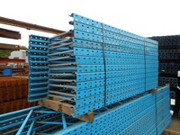 Dexion  Pallet Racking Upright Frame  2.360 Mtr x 1100 mm no Feet Used Grade 2  Blue  Industrial Steel Racking - Shelving - Storage - Not Redirack, Link 51, Planned Storage, or Stakrak