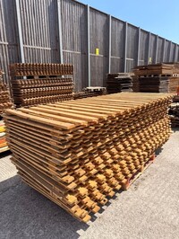 Racking Pallet Board - Timber Decking Shelving 2500mm Wide x 1100mm - Used
