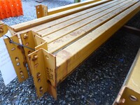 Link 51 Pallet Racking Cross Bar  2.725 Mtr  95 mm x 50 mm Closed Beam  Used Grade 2  Industrial Steel Racking - Not Redirack, Dexion, Planned Storage, or Stakrak