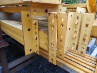 Link 51 Pallet Racking Cross Bar  2.700 Mtr  95/105 mm x 50 mm Open Beam  Used Grade 2  Industrial Steel Racking - Not Redirack, Dexion, Planned Storage, or Stakrak