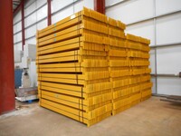 Link 51 Pallet Racking Cross Bar  2.900 Mtr  130 mm x 50 mm Closed Beam  Used Grade 1  Industrial Steel Racking - Not Redirack, Dexion, Planned Storage, or Stakrak