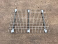 Used Pallet Racking Wire Mesh Shelving 900mm x 1320mm Grey - Decking / Shelf / Shelves