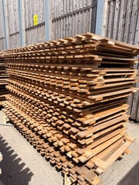 Racking Pallet Board - Timber Decking Shelving 2580/2600mm Wide x 970mm - Used