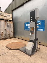 Used mj Maillis / Siat Pr202 - Pallet Wrapper / Wrapping Machine / Shrink Wrapper / Turntable Stretch Wrapper - Used