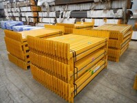 Link 51 Pallet Racking Cross Bar  1.450 Mtr  70 mm x 40 mm Closed Beam  Used Grade 1  Industrial Steel Racking - Not Redirack, Dexion, Planned Storage, or Stakrak