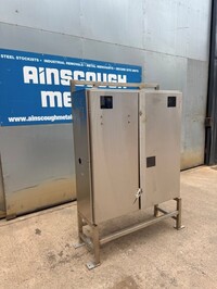 Used Stainless Steel Cupboard 1155mm Wide x 1755mm High