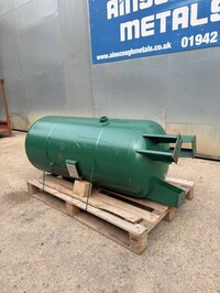 Used Vertical Cylindrical Air Storage Tank Vessel 0.3 Cubic Metres