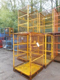 Used Gas Bottle Cage - Roof, no Doors - 1900mm High / Cylinder / Storage / Security Cage