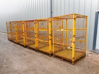 Used Gas Bottle Cage - Roof, 2 Doors - 1900mm High / Cylinder / Storage / Security Cage