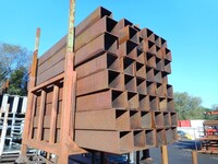 Used Concrete in Bollard / Post 1660mm High - 120x120mm Box - Self Colour