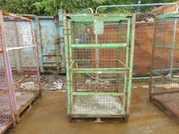 Used Gas Bottle Cage - Roof, 2 Doors - 1890mm High / Cylinder / Storage / Security Cage