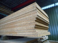 Used 28mm Mezzanine Floor Chipboard / Decking Shelving 2450/2465mm Wide x 540/550mm - Wood - Timber