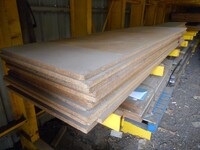 Used 28mm Mezzanine Floor Chipboard / Decking Shelving 2465mm Wide x 840/850mm - Wood - Timber