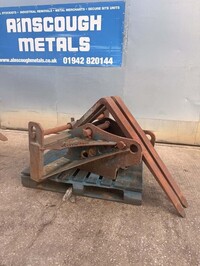 Eurofab Excavator Quick Hitch Fork Attachment 2000kg Wll - Used