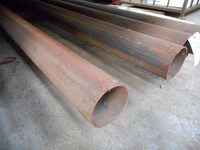 7.500/7.700 Mtrs 168.3mm x  6 mm  Steel Tube - Chs - Steel Pipe Drainage - Water Pipe - Surplus
