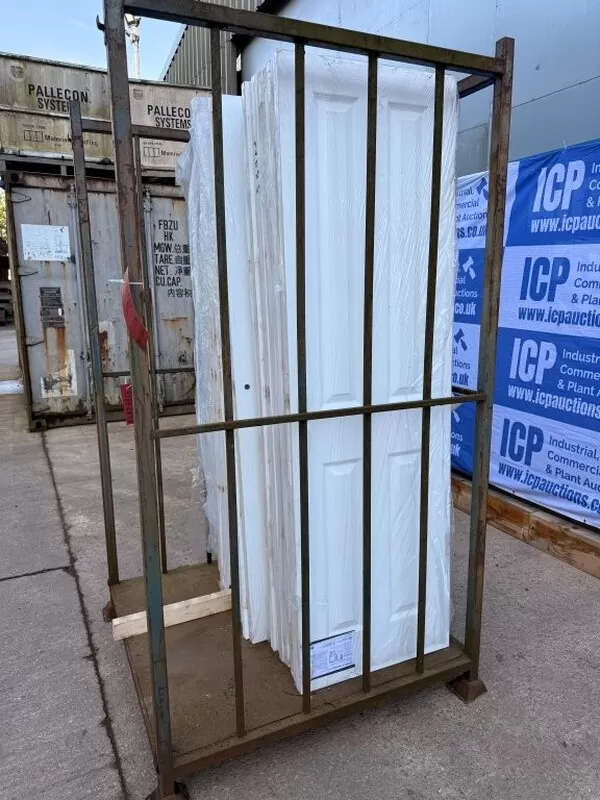 Job Lot of 20 no Primed Internal Doors 6ft 6in High - Surplus Stock (ref 1) | 5