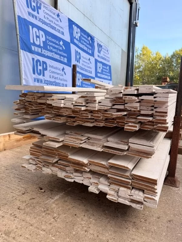 Job Lot of Primed Skirting Board 5500mm Long Assorted Height - Surplus Stock (ref 4) | 4