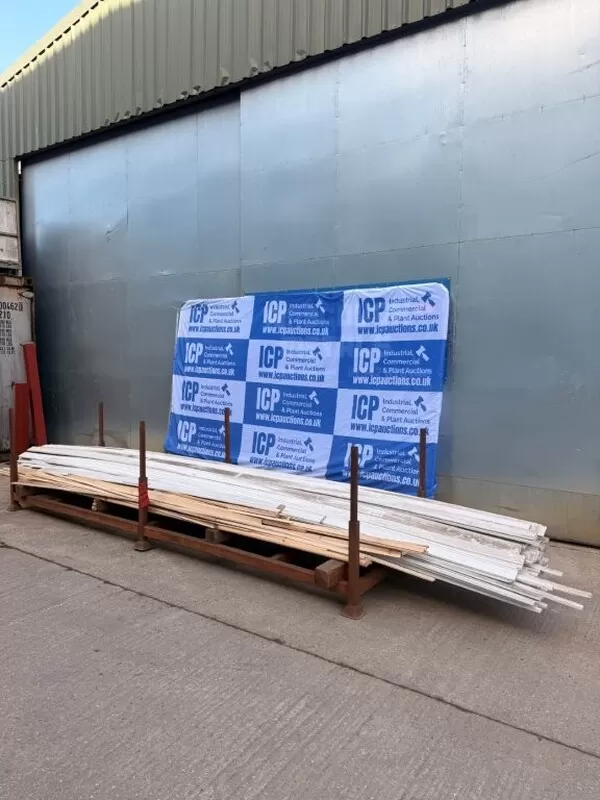 Job Lot of Primed Skirting Board 2900mm/5500mm Long Assorted Height - Surplus Stock (ref 5) | 3