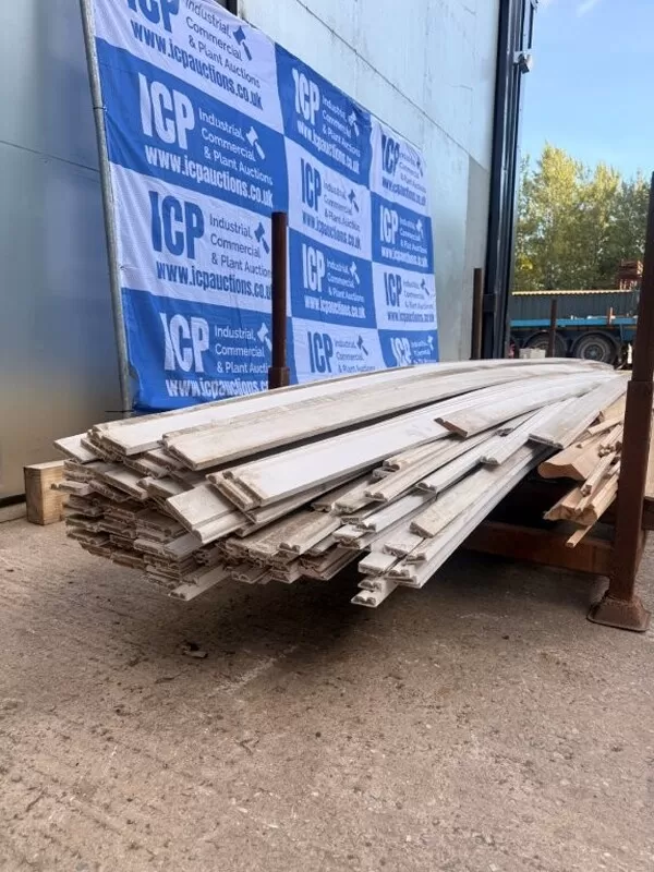 Job Lot of Primed Skirting Board 2900mm/5500mm Long Assorted Height - Surplus Stock (ref 5) | 5
