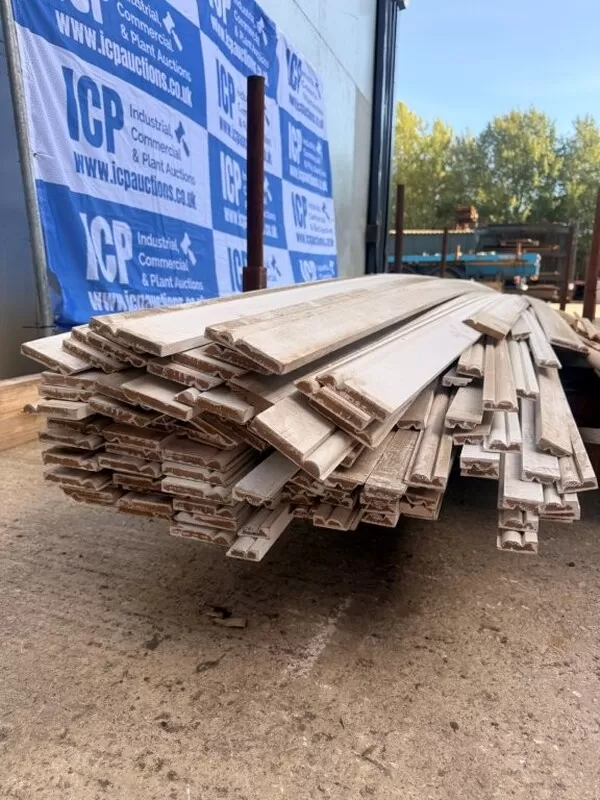 Job Lot of Primed Skirting Board 2900mm/5500mm Long Assorted Height - Surplus Stock (ref 5) | 6