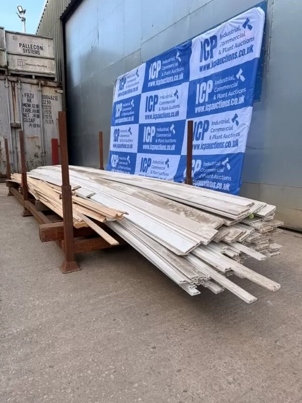 Job Lot of Primed Skirting Board 2900mm/5500mm Long Assorted Height - Surplus Stock (ref 5) | 8